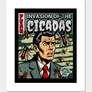 Cicada Invasion 2024 Posters and Art